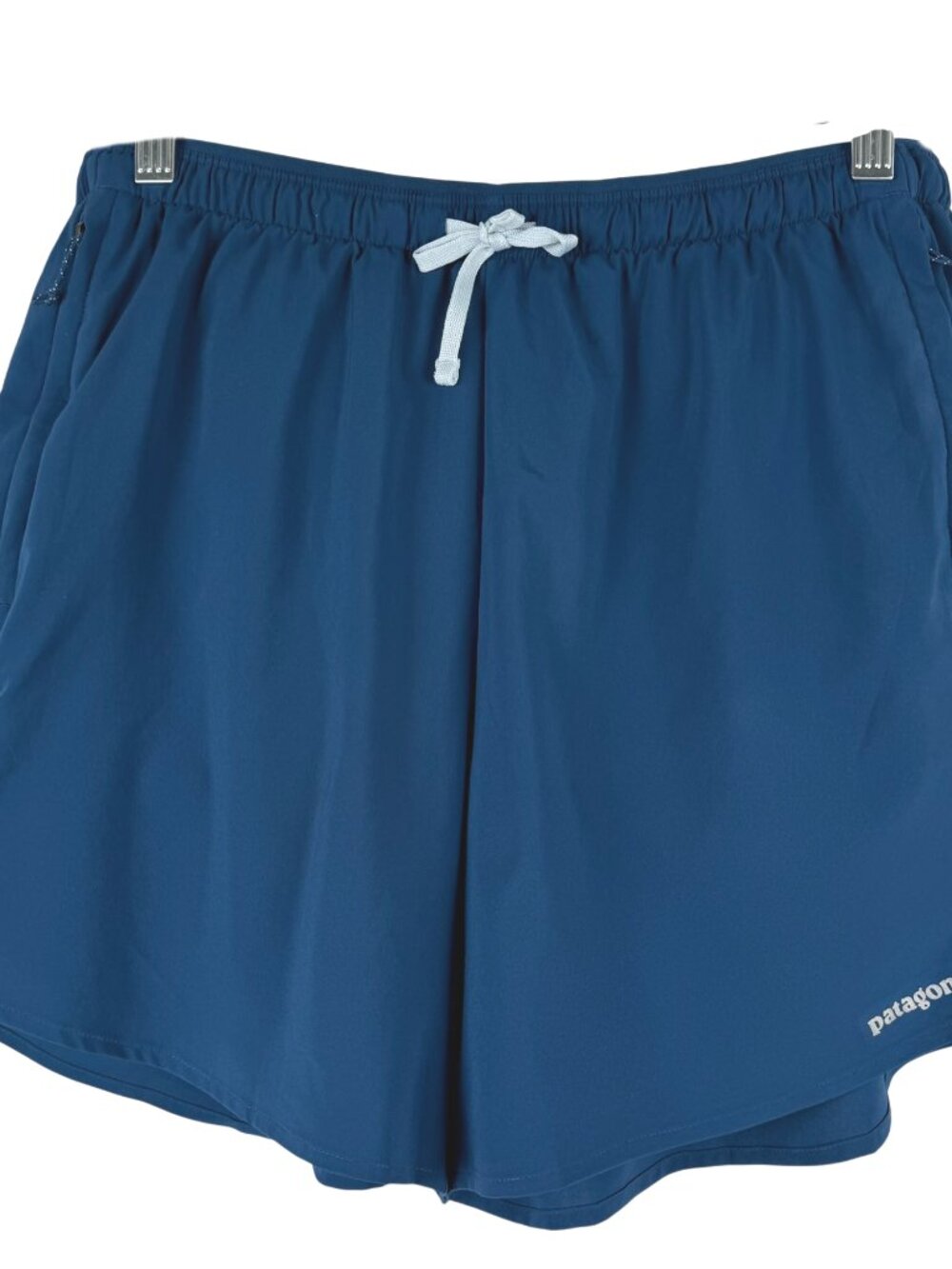 Patagonia Multi Trails Shorts Womens Medium Blue Stretch Outdoor Hiking SS-2381